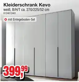 Möbelfundgrube Kleiderschrank Kevo Angebot