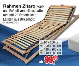 Möbelfundgrube Rahmen Zitaro Angebot