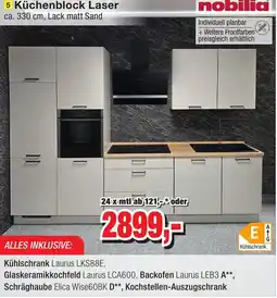 Möbelfundgrube Küchenblock Laser Angebot