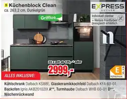 Möbelfundgrube Küchenblock Clean Angebot
