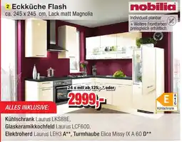 Möbelfundgrube Eckküche Flash nobilia Angebot