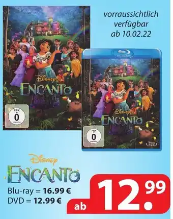 Famila Nord Ost Disney Encanto DVD Angebot