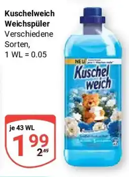 Globus Kuschelweich Weichspüler Angebot