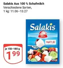 Globus Salakis Aus 100 % Schafmilch Angebot