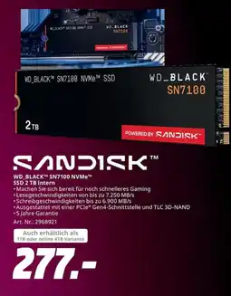 MediaMarkt WD_BLACK SN7100 NVMe SSD Angebot