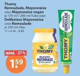 V Markt Thomy Delikatess Mayonnaise Angebot