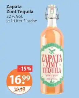 V Markt Zapata Zimt Tequila Angebot