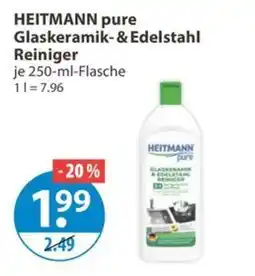 V Markt HEITMANN pure Glaskeramik- & Edelstahl Reiniger Angebot