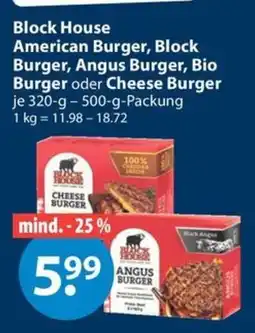 V Markt Block House American Burger Angebot