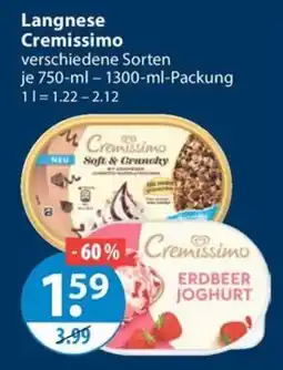 V Markt Langnese Cremissimo Angebot