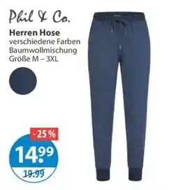 V Markt Phil & Co. Herren Hose Angebot