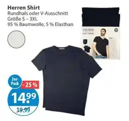V Markt Herren Shirt Angebot
