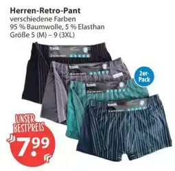 V Markt Herren-Retro-Pant frank Angebot