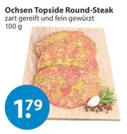 V Markt Ochsen Topside Round-Steak Angebot