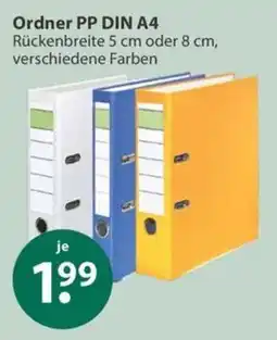 V Markt Ordner PP DIN A4 Angebot