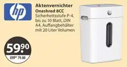 V Markt Aktenvernichter Oneshred 8CC Angebot