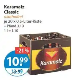 V Markt Karamalz Classic alkoholfrei Angebot