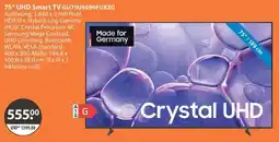 V Markt 75" UHD Smart TV GU75U8099FUXZG Angebot