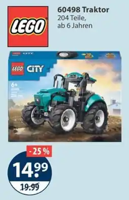 V Markt LEGO CITY Traktor Angebot