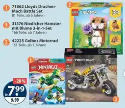 V Markt LEGO 71862 Lloyd's Drachen-Mech Battle Set Angebot