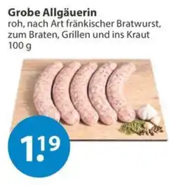 V Markt Grobe Allgäuerin Angebot