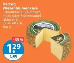 V Markt Herzog Wiesenblumenkäse Angebot