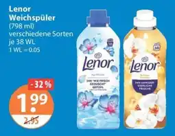 V Markt Lenor Weichspüler Angebot
