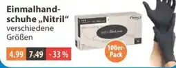 V Markt Einmalhandschuhe "Nitril" Angebot
