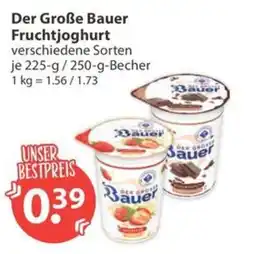 V Markt Der Große Bauer Fruchtjoghurt Angebot