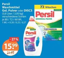 V Markt Persil Waschmittel Angebot