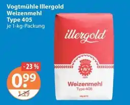 V Markt Vogtmühle Illergold Weizenmehl Angebot
