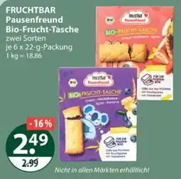 V Markt FRUCHTBAR Pausenfreund Bio-Frucht-Tasche Angebot