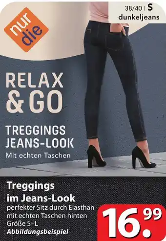 Famila Nord Ost Treggings im Jeans Look Angebot