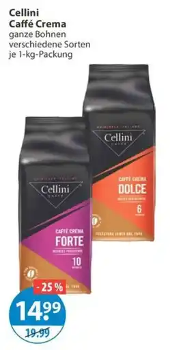 V Markt Cellini Caffé Crema Angebot