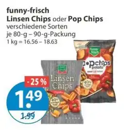 V Markt funny-frisch Linsen Chips Angebot