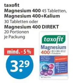 V Markt taxofit Magnesium 400 Angebot