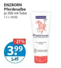 V Markt ENZBORN Pferdesalbe Angebot