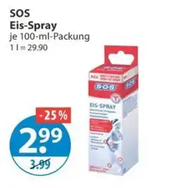 V Markt SOS Eis-Spray Angebot