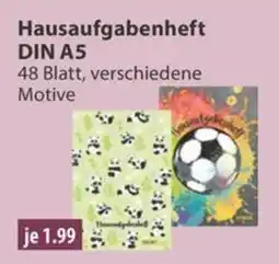 V Markt Hausaufgabenheft Angebot