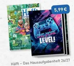 V Markt Häfft - Das Hausaufgabenheft Angebot
