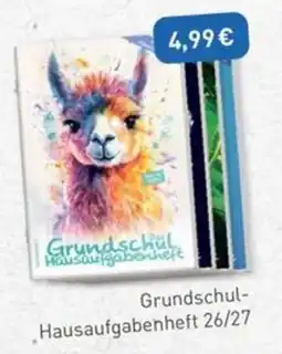 V Markt Grundschul-Hausaufgabenheft Angebot
