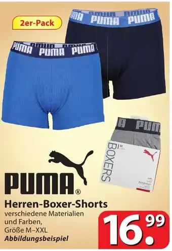 Famila Nord Ost Puma Herren Boxer Shorts Angebot