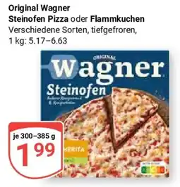 Globus Original Wagner Steinofen Pizza oder Flammkuchen Angebot