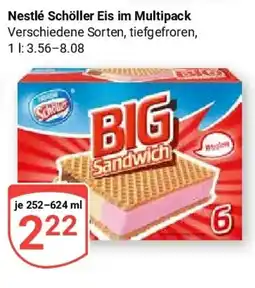 Globus Nestlé Schöller Eis im Multipack Angebot