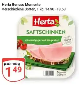 Globus Herta Genuss Momente Angebot