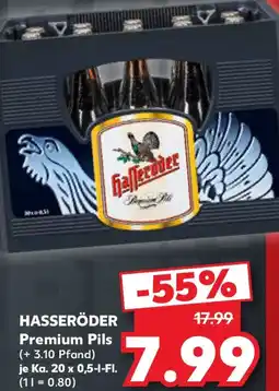 Kaufland HASSERÖDER Premium Pils Angebot