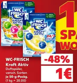 Kaufland WC-FRISCH Kraft Aktiv Duftspüler Angebot