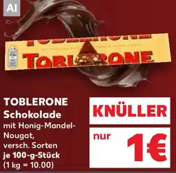 Kaufland TOBLERONE Schokolade Angebot
