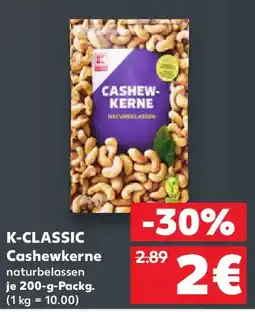 Kaufland K-CLASSIC Cashewkerne Angebot