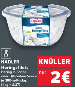 Kaufland NADLER Heringsfilets Angebot